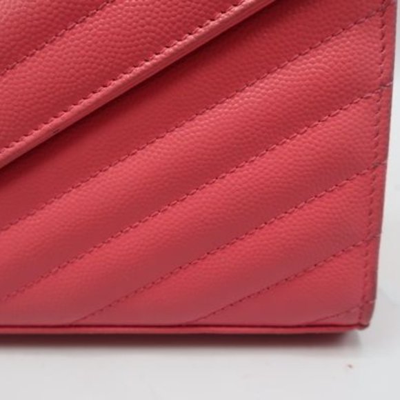 *SOLD*Authentic YSL Hot Pink Quilted Bag - Picture 8 of 8